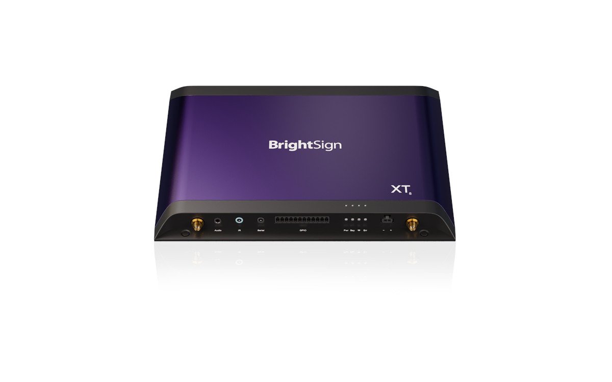 Der XT5-Mediaplayer ist das sechste Modell der Serie 5 von Brightsign. (Foto: Brightsign)