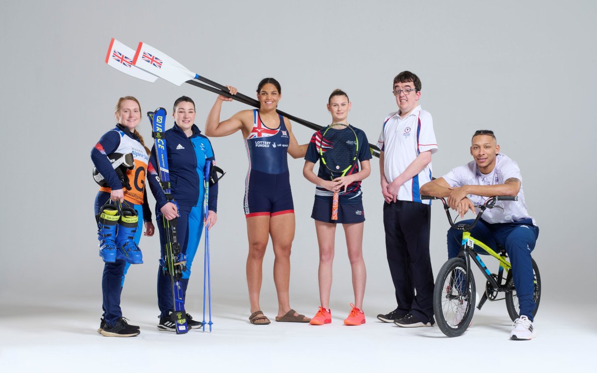 Die sechs Protagonisten der inklusiven Sportkampagne sind Athleten aus dem Team GB, Paralympics GB und Special Olympics GB. (Foto: Ocean Outdoor)