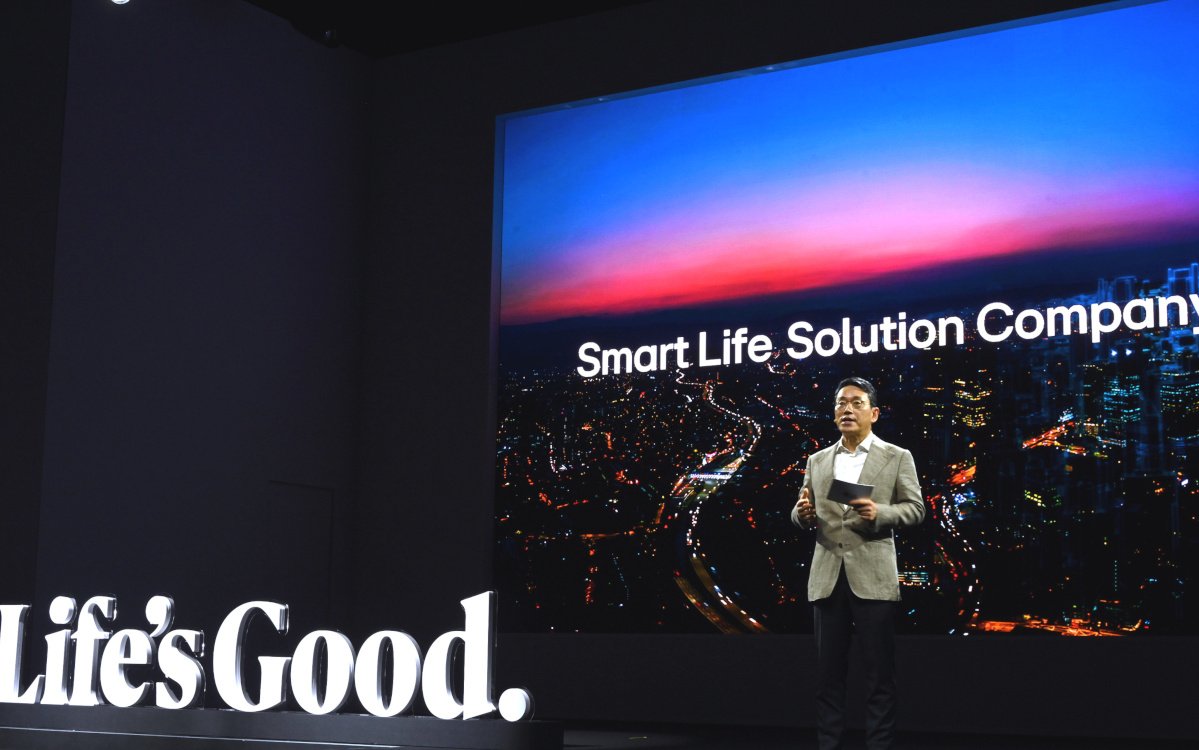LG-CEO William Cho verkündet neue Strategie (Foto: LG)