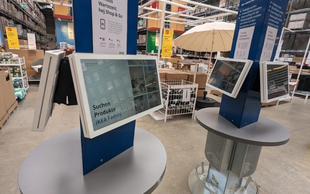 Ikea Touchscreen-Kiosk mit Chrome OS Flex (Foto: invidis)
