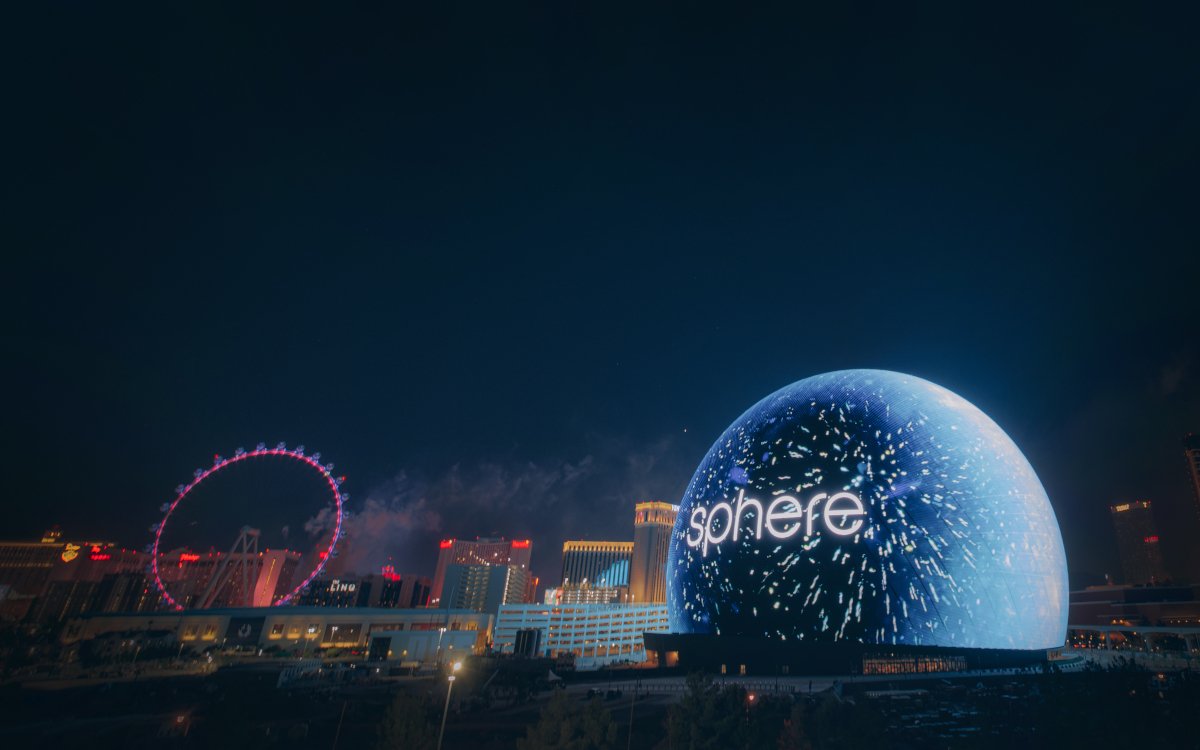 Die neue Attraktion in Las Vegas: The Sphere (Foto: Sphere Entertainment)