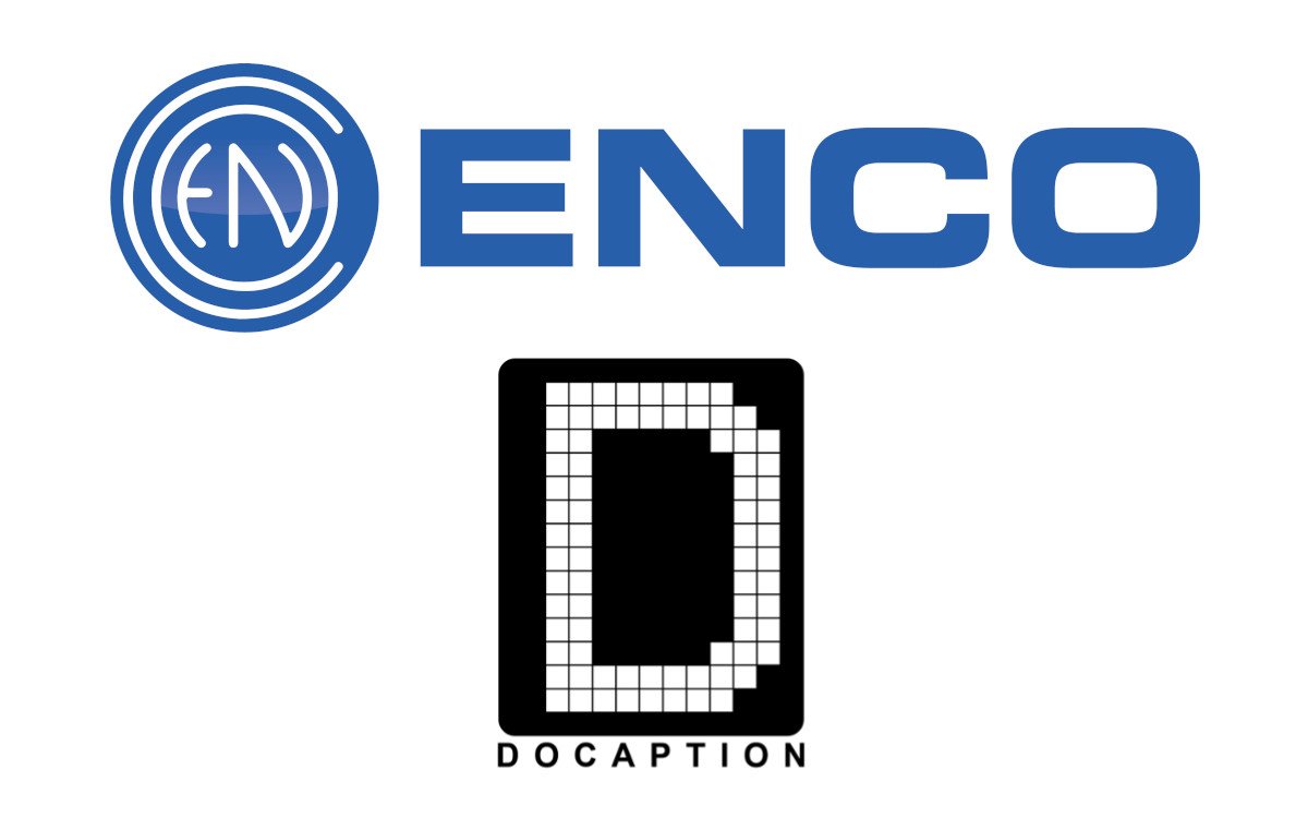 Enco übernimmt Docaption (Logos: ENCO/DoCaption)