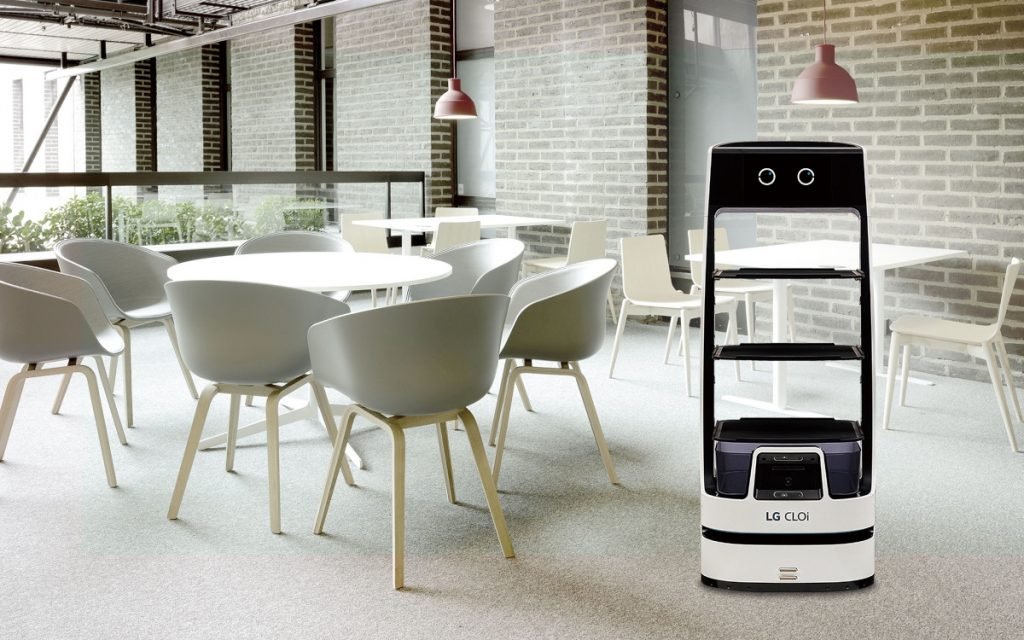 Servebots CLOI Servebot LDLTR30: LG mit neuem Serviceroboter | invidis