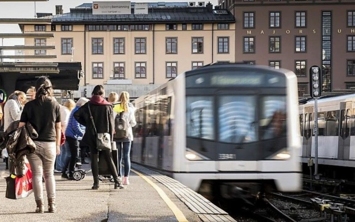 Metro in Oslo (Foto: JCDecaux)