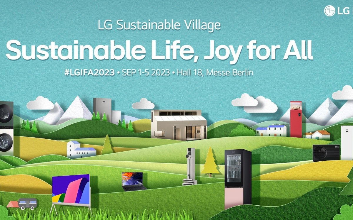 LG präsentiert Sustainability Village auf der IFA (Foto: LG)