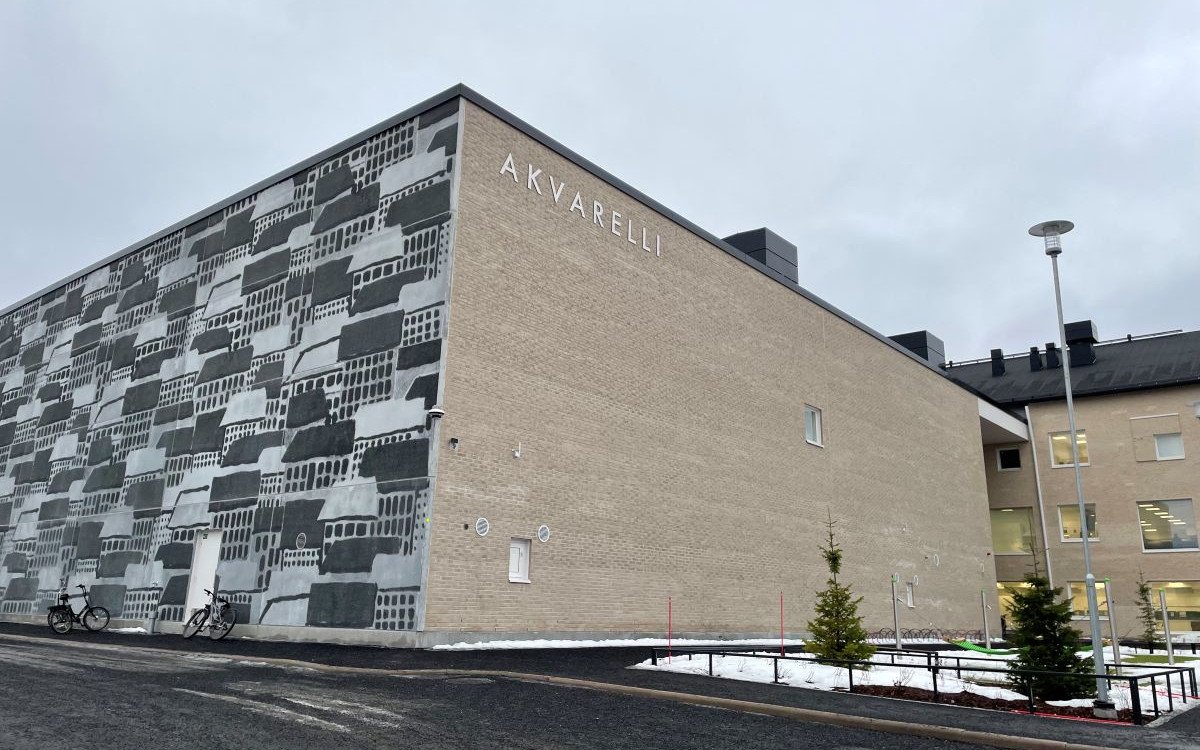 Die neue Akvaralli-Schule in der finnischen Gemeinde Forssa (Foto: Kramer)
