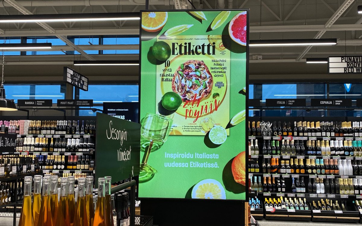 In Finnland ist der Verkauf von härterem Alkohol in staatlicher Hand - Instore Marketing ist bei Alko trotzdem gefragt. (Foto: Visual Art)