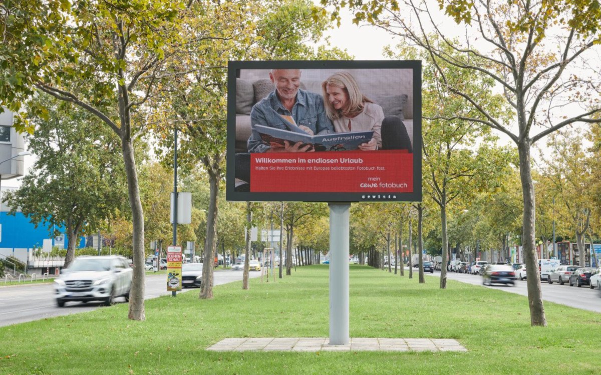 Gewista hat inzwischen fast 150 digitale Roadside-Billboards in Österreich. (Foto: Gewista)