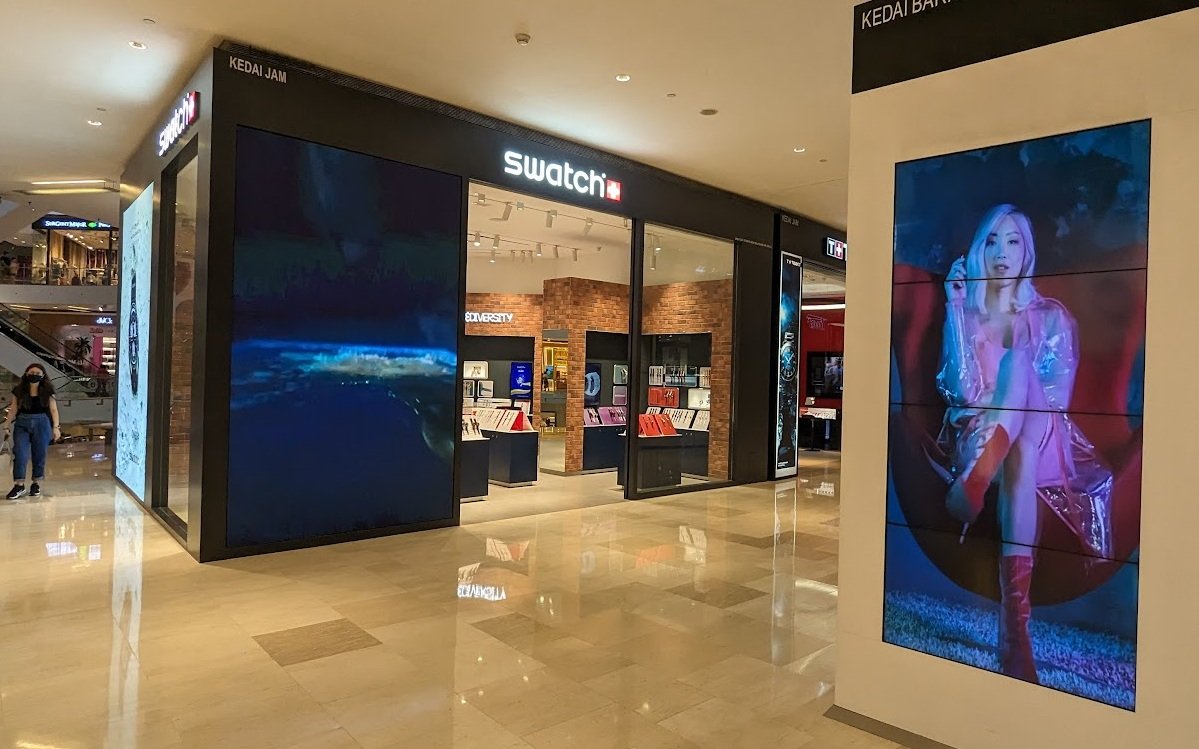 Swatch Store in der Pavillion Mall in Kuala Lumpur (Foto: invidis)