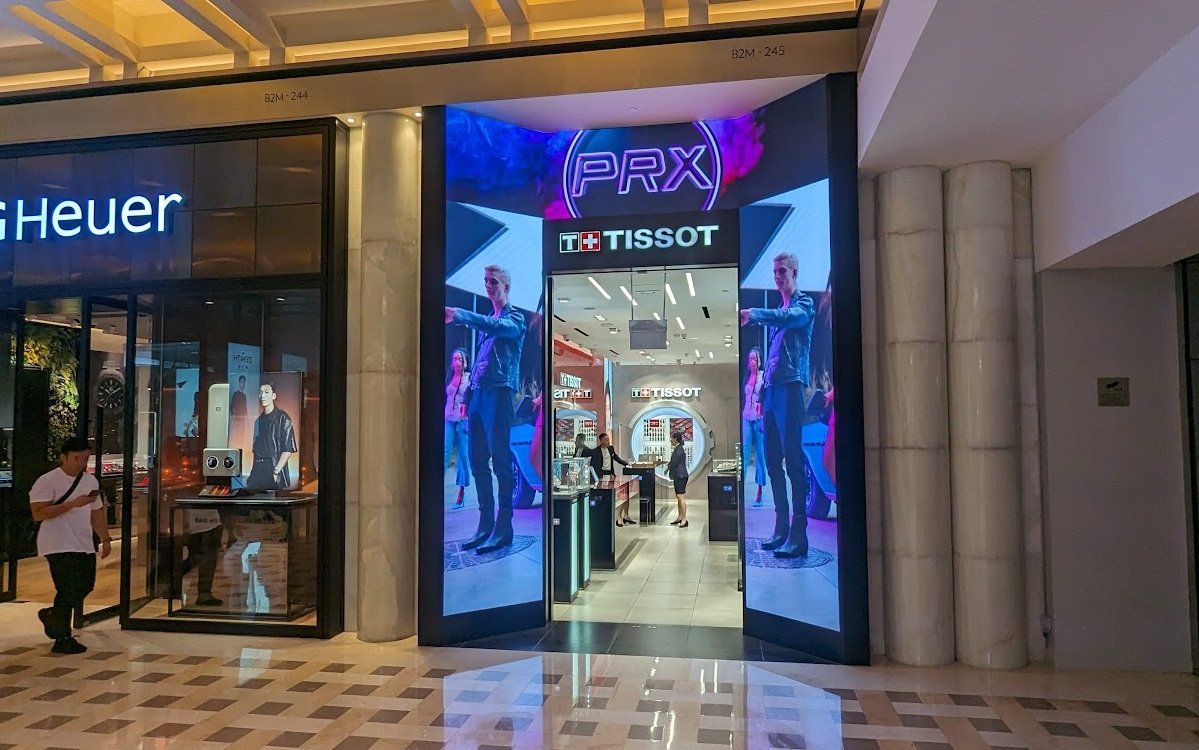 Tissot Store im Sands Marina Bay in Singapore (Foto: invidis)