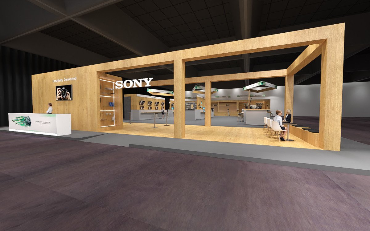 Der IBC-Stand von Sony wird in Halle 13 der Messe Amsterdam zu finden sein. (Foto: Sony)