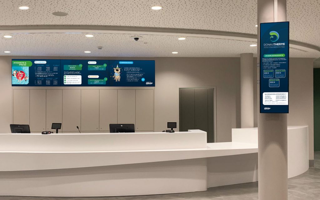 Donautherme: Screens für die Sauna | invidis