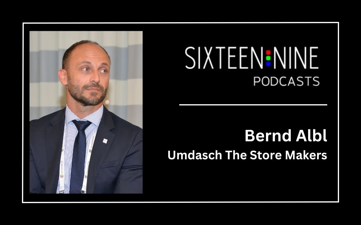 Bernd Albl, Umdasch The Store Makers, im Sixteen-Nine-Podcast (Foto: invidis)