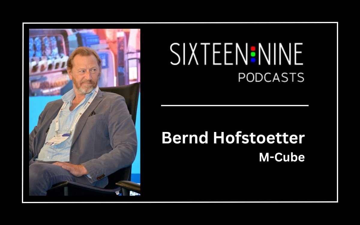Sixteen-Nine-Podcast: Dave Hanynes interviewt Bernd Hofstoetter, M-Cube. (Fotos: invidis)