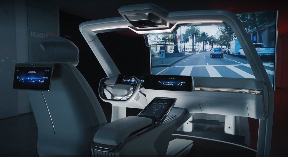 LG setzt auf Displays im Auto der Zukunft (Foto: LG)