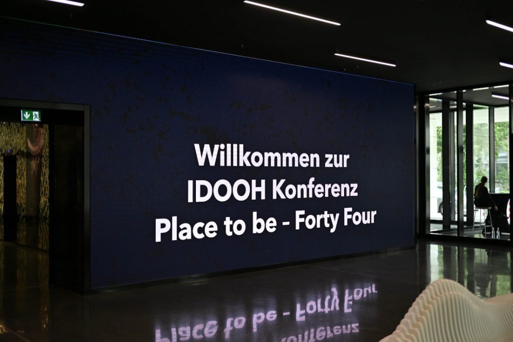Impressionen der IDOOH-Konferenz 2023, Düsseldorf (Foto: IDOOH)