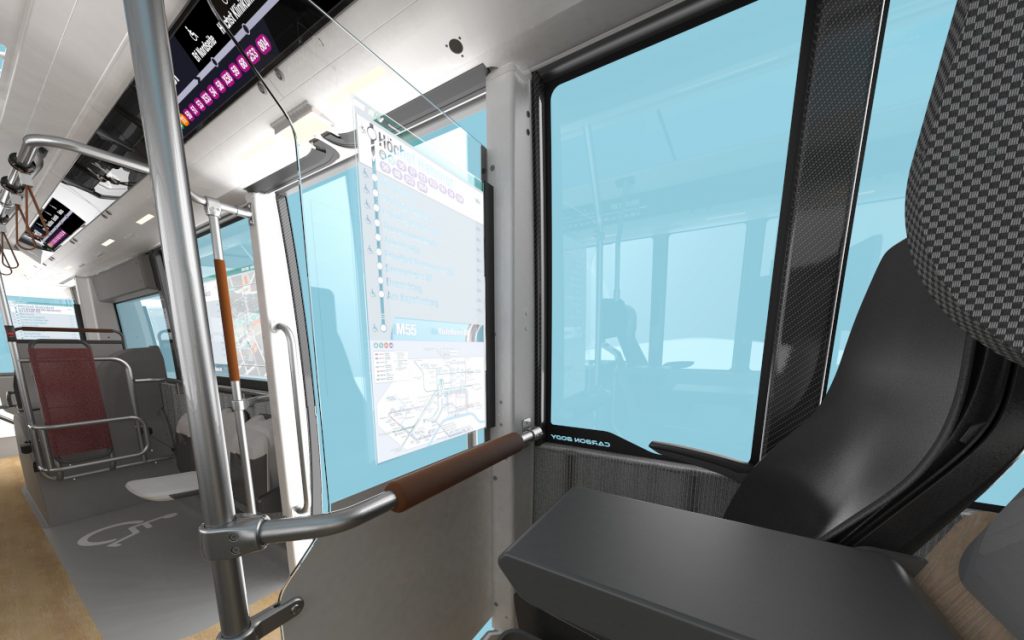 Der Bus der Zukunft verfügt auch über eine Privacy Zone. (Foto: LG)