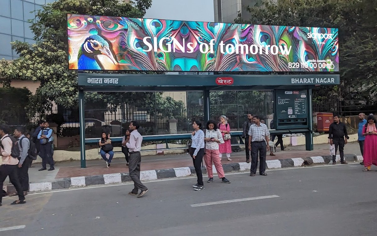 DooH in Mumbai (Foto: invidis)