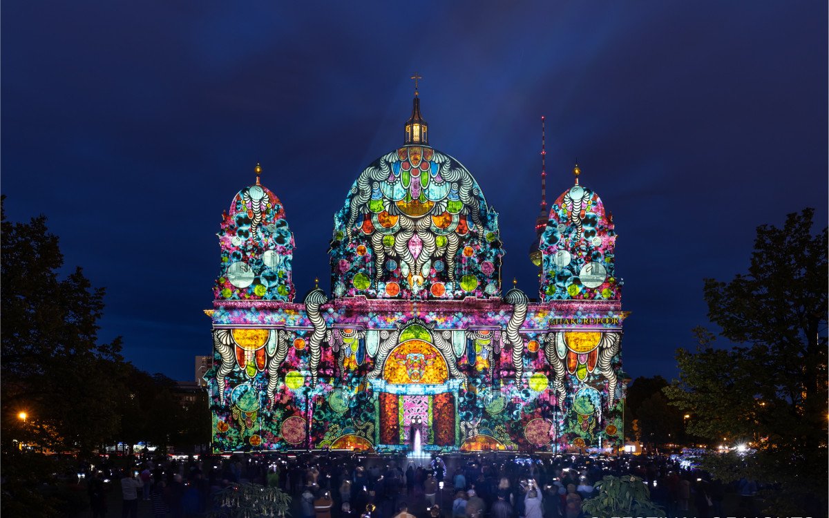 Berliner Dom - Projection Mapping Show (Foto: Festival of Lights)