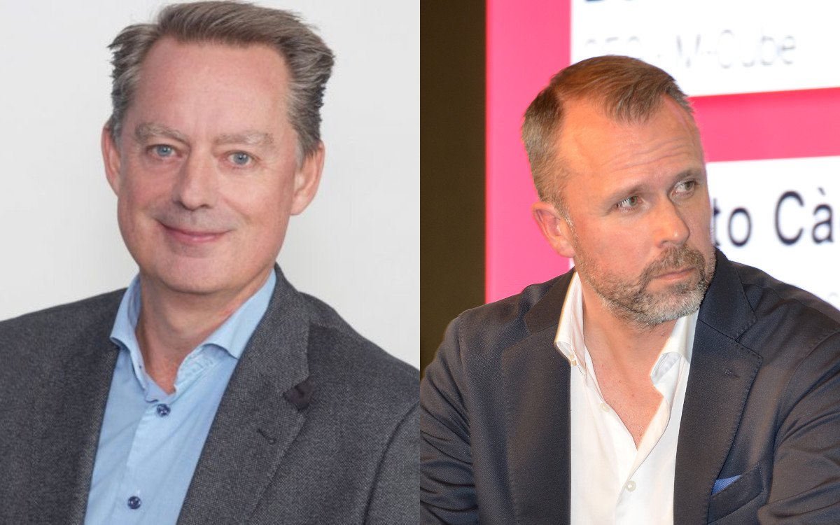 Anders Olin (links) wird neuer Zetadisplay-CEO und folgt somit auf Per Mandorf. (Fotos: ZetaDisplay/invidis)