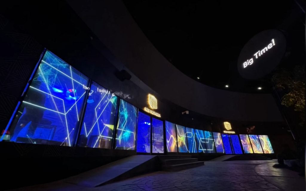 New Murabba Transparente LEDFront für RiyadhGigaprojekt invidis