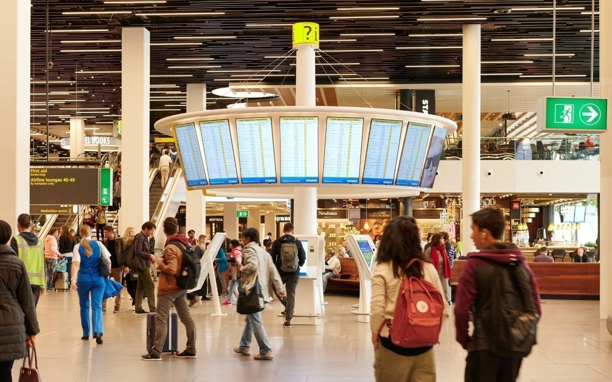Amsterdam Schiphol Flughafen - Projekt von Gather (Foto: Gather)