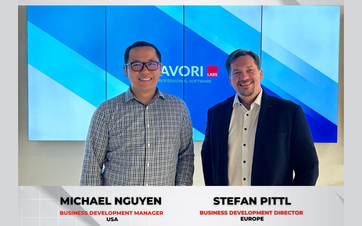 Zwei neue Business-Development-Direktoren bei Navori: Micheal Nguyen und Stefan Pittl. (Foto: Navori)