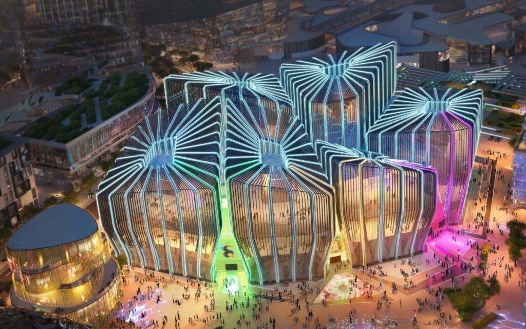 Die geplante Qiddiya City Esport Arena (Foto: Populous)