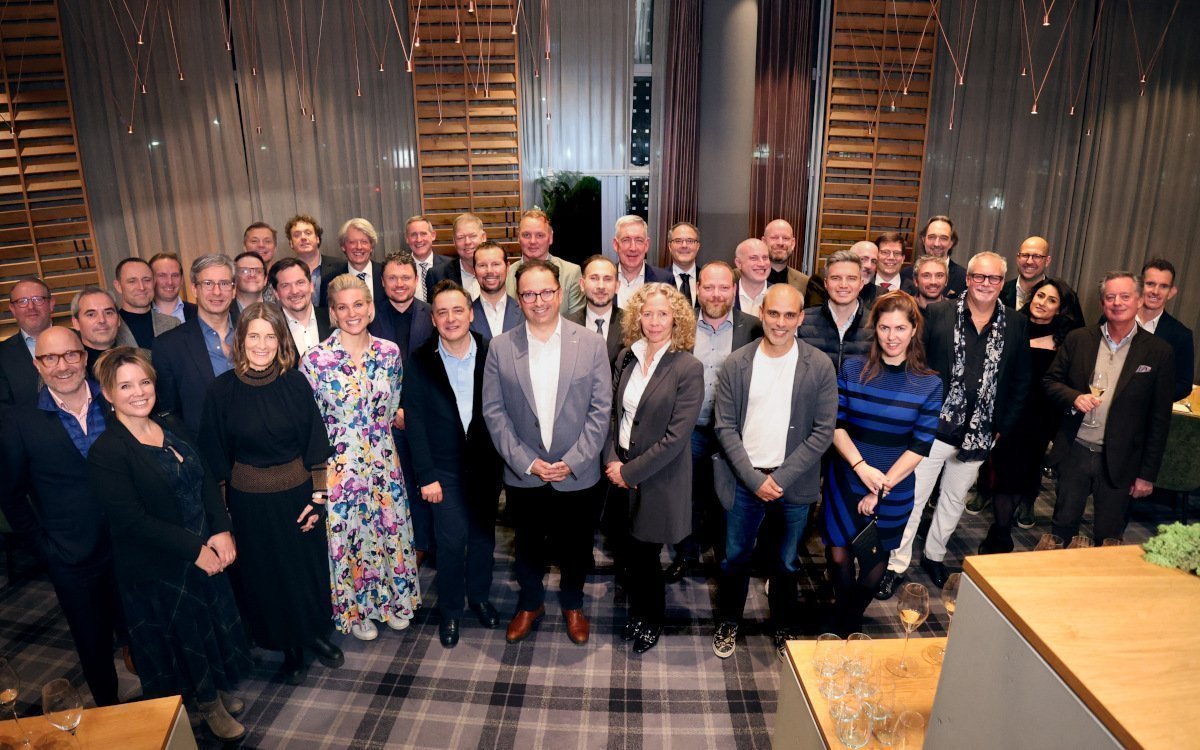 36 Führungskräfte aus der Digital Signage Branche kamen zur invidis Executive Lounge nach München (Foto: invidis/ Andreas Mross)