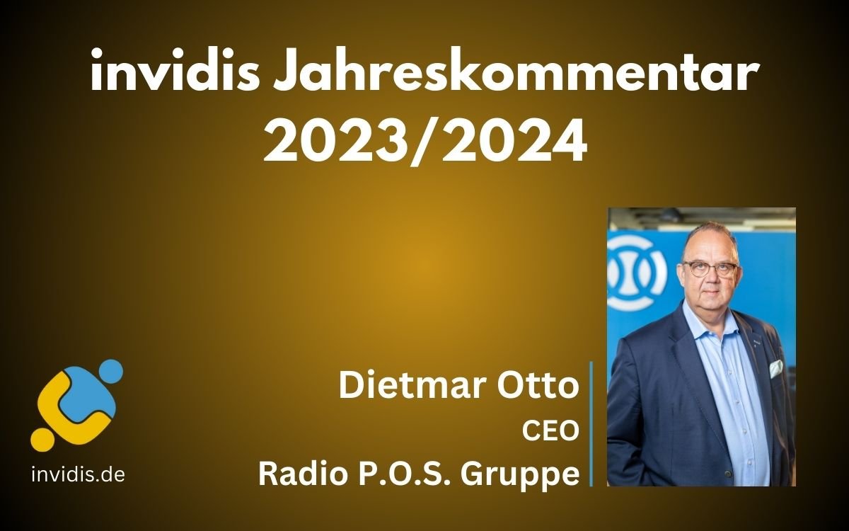 Dietmar Otto, CEO der Radio P.O.S. Gruppe im invidis Jahreskommentar 2022/23 (Foto: Radio P.O.S.)