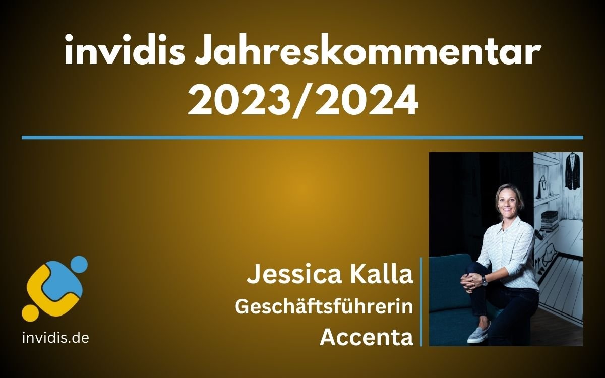 Jessica Kalla, Geschäftsführerin von Accenta, im invidis Jahreskommentar 2023/2024 (Foto: ACCENTA)
