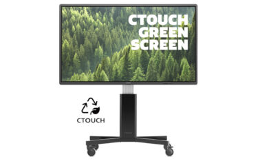 Ctouch präsentiert auf der ISE 2024 einen nachhaltiger designten Touchscreen. (Foto: CTOUCH)
