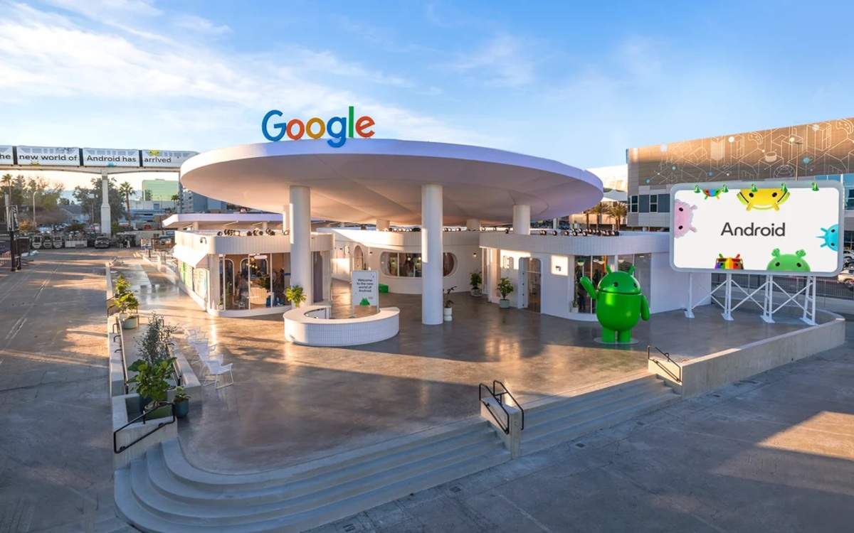 Google auf der CES 2024 (Foto: Google)