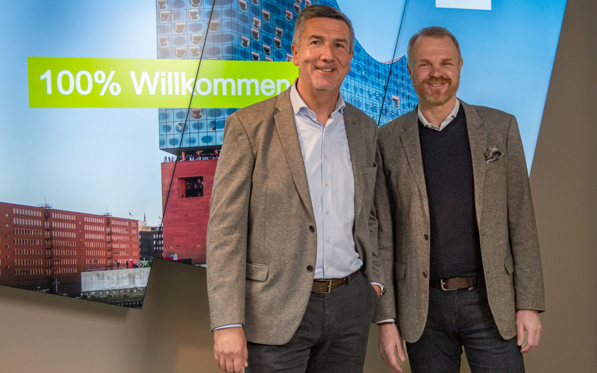 Gerd Holl (links) wird Geschäftsführer von Ker & Stelly. Für eine Übergangsphase wird Andreas Stelly (rechts) noch im Amt bleiben. (Foto: Kern & Stelly)
