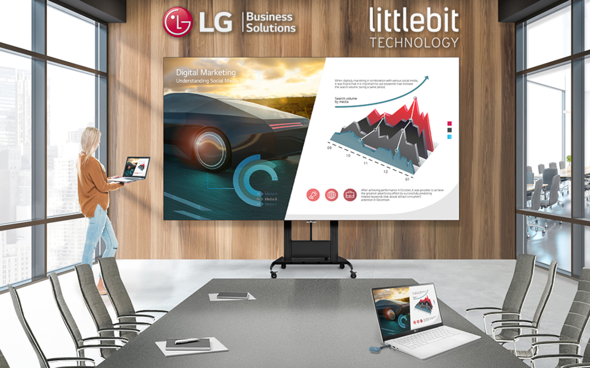 Littlebit vertreibt die LFD- und LED-Produkte von LG nun auch in Deutschland. (Foto: Littlebit Technology)