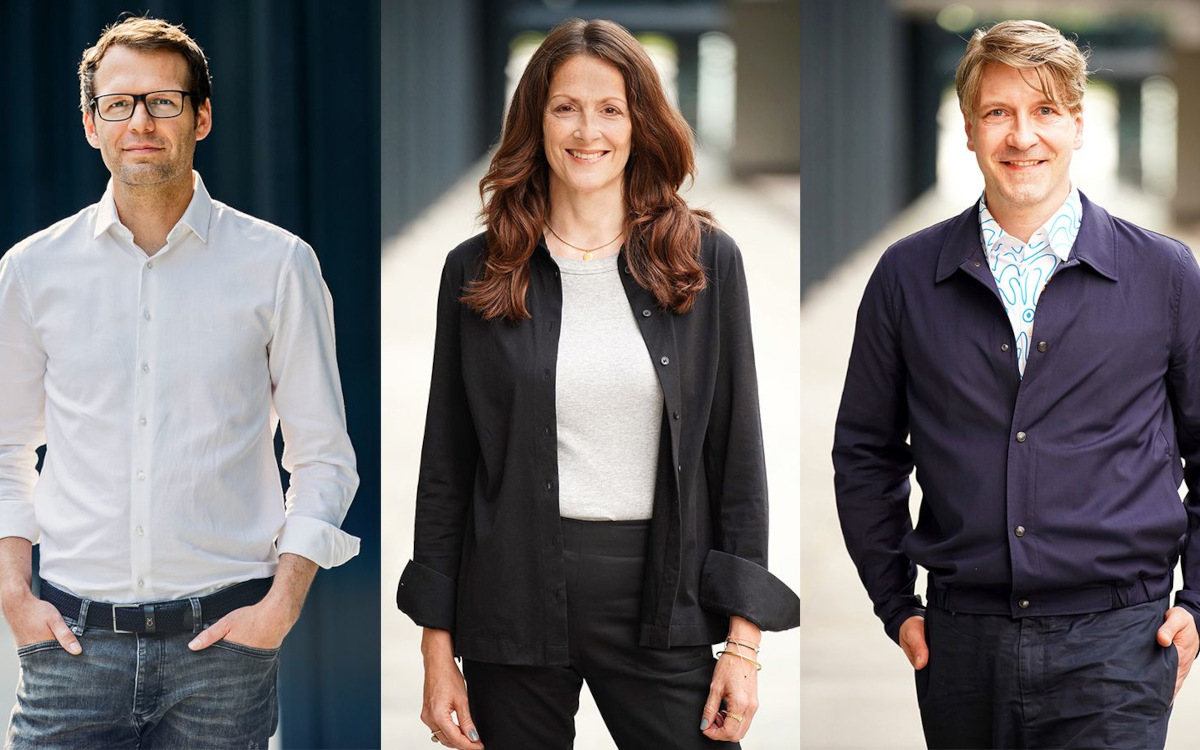 Die Ad-Alliance-Geschäftsführung (von links): Martin Hoberg, Stefanie Jäckel und Frank Vogel (Foto: RTL / Marina Rosa Weigl / Stefan Gregorowius)