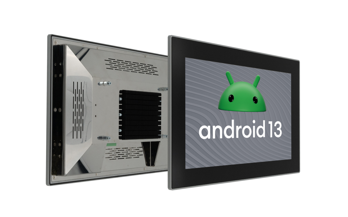 Die POS-IQ-Pro Panel-PCs sind nun mit Android 13 verfügbar (Foto: FORTEC Integrated/Distec)