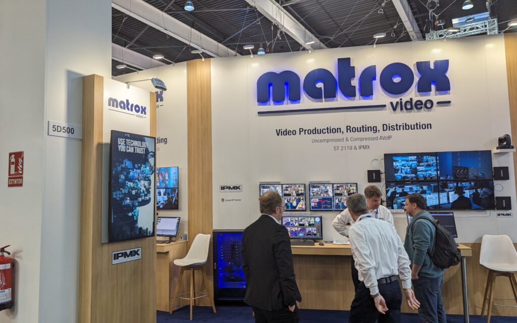 Matrox Video auf der ISE 2024 (Foto: invidis)