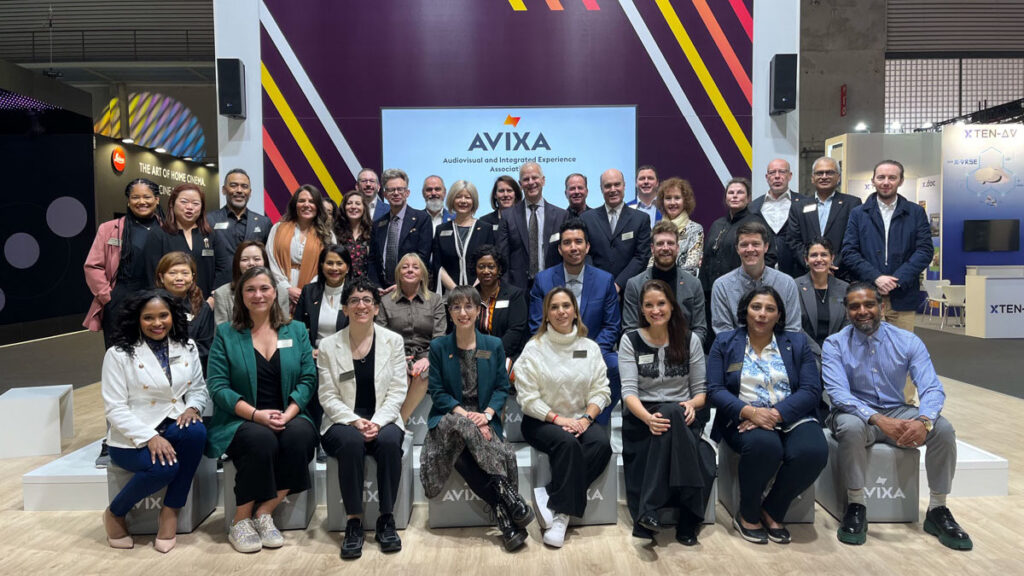 Das Team von Avixa (Foto: AVIXA)