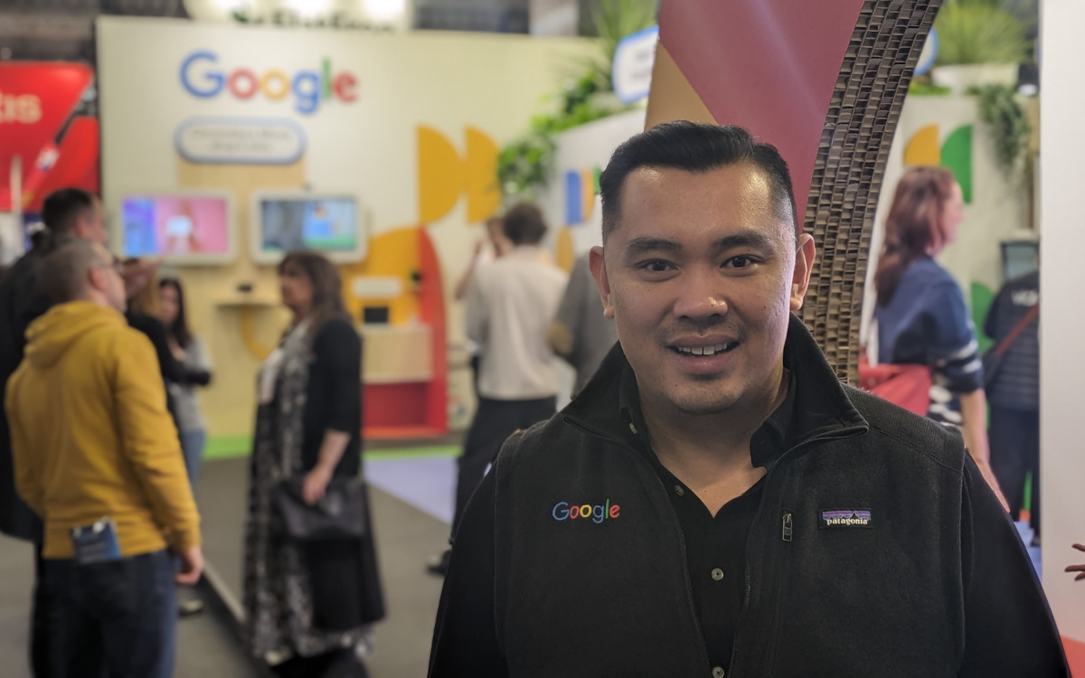 Filipe Ho, Global Strategic Partnerships Lead bei Google, auf der ISE 2024 (Foto: invidis)