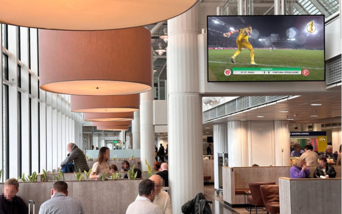Cittadino vermarktet nun den DFB-Pokal auf seinen DooH-Screens. (Foto: Cittadino)