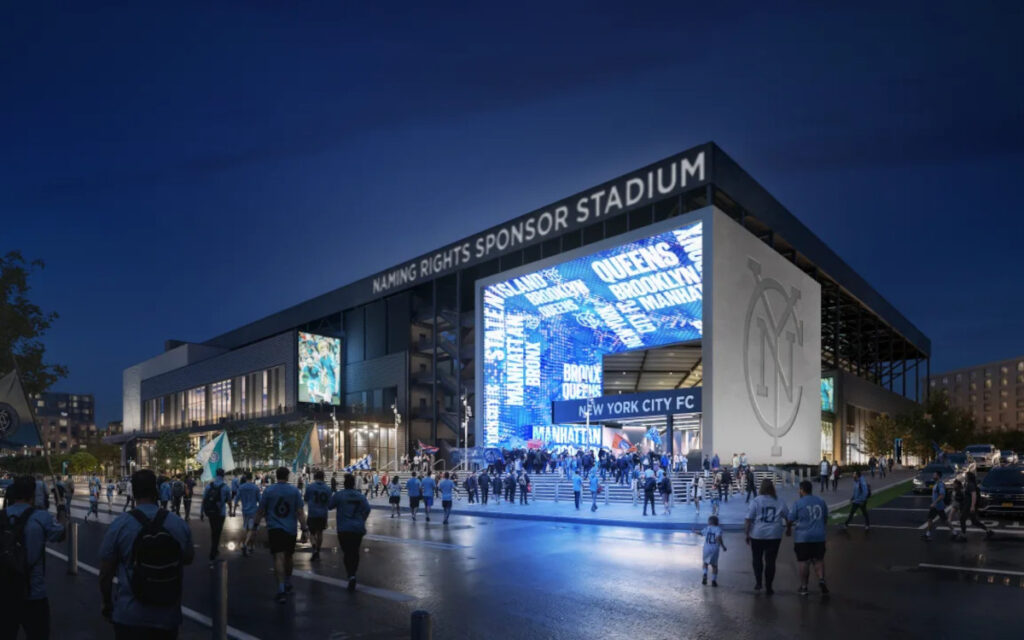 Renderings of New York City FC's stadium plans (Photo: New York City FC)