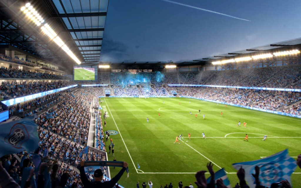 Renderings of New York City FC's stadium plans (Photo: New York City FC)