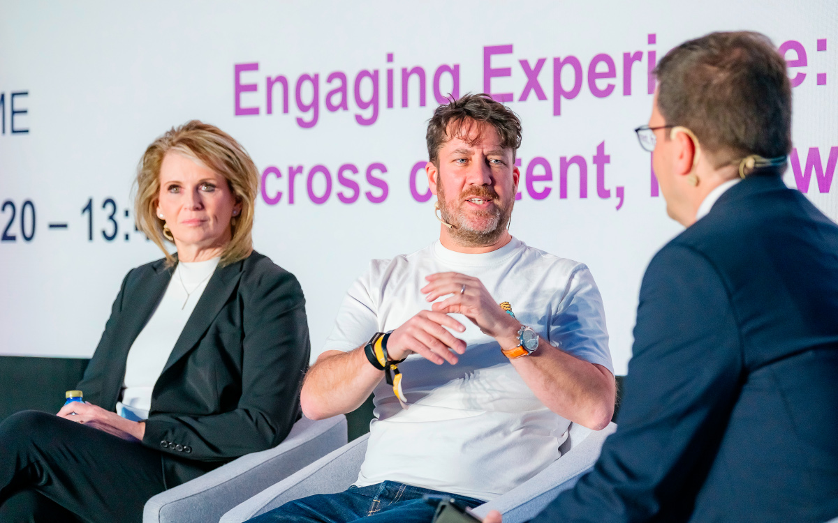 Das "Engaging Experiences"-Panel moderierte Stefan Schieker von invidis (rechts) auf dem DSS ISE 2024. (Foto: ISE)