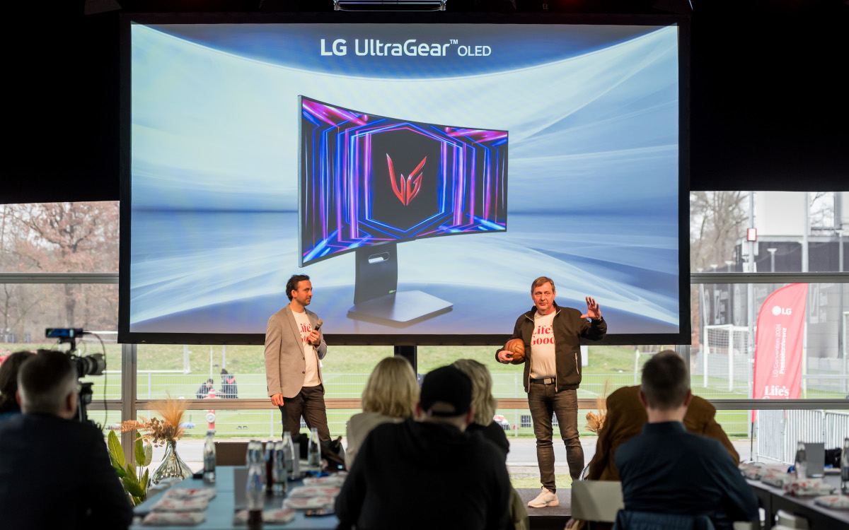 Präsentation des Ultragear-Gaming-Monitors auf der LG Convention (Foto: LG)