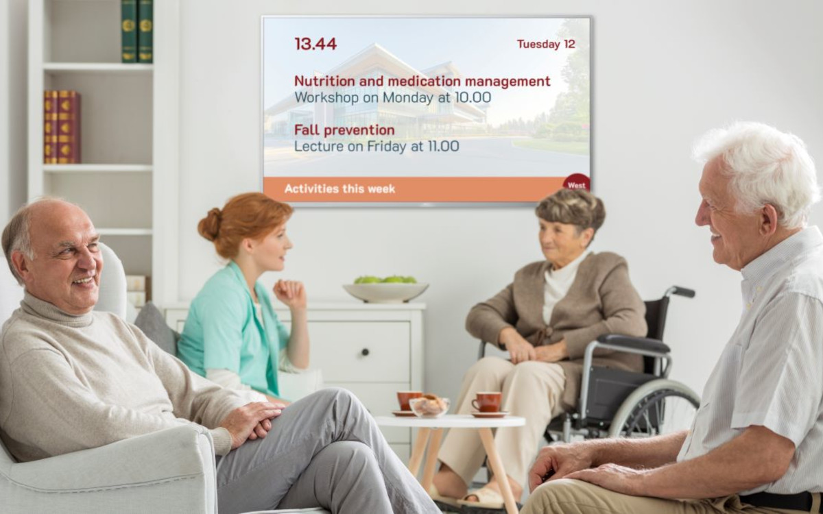 Die 4500-Philips-TV-Serie hat Funktionen speziell für denn Einsatz in Pflegeheimen. (Foto: PPDS)