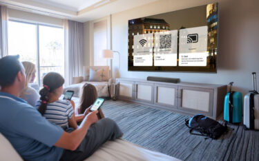 Wie bei den Hotel-TVs mit integriertem Chromecast, können Gäste über den Cast Server ihre Endgeräte mit dem Fernseher verbinden. (Foto: PPDS)