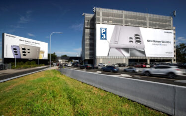 Digitaler und größer: JC Decaux soll in der nächsten Vertragslaufzeit mehr ikonische OoH-Flächen am Sydney Airport installieren. (Foto: JCDecaux)