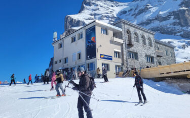 Beliebte Werbefläche in den Schweizer Bergen: Big Poster im Jungfraujoch (Foto: APG|SGA)
