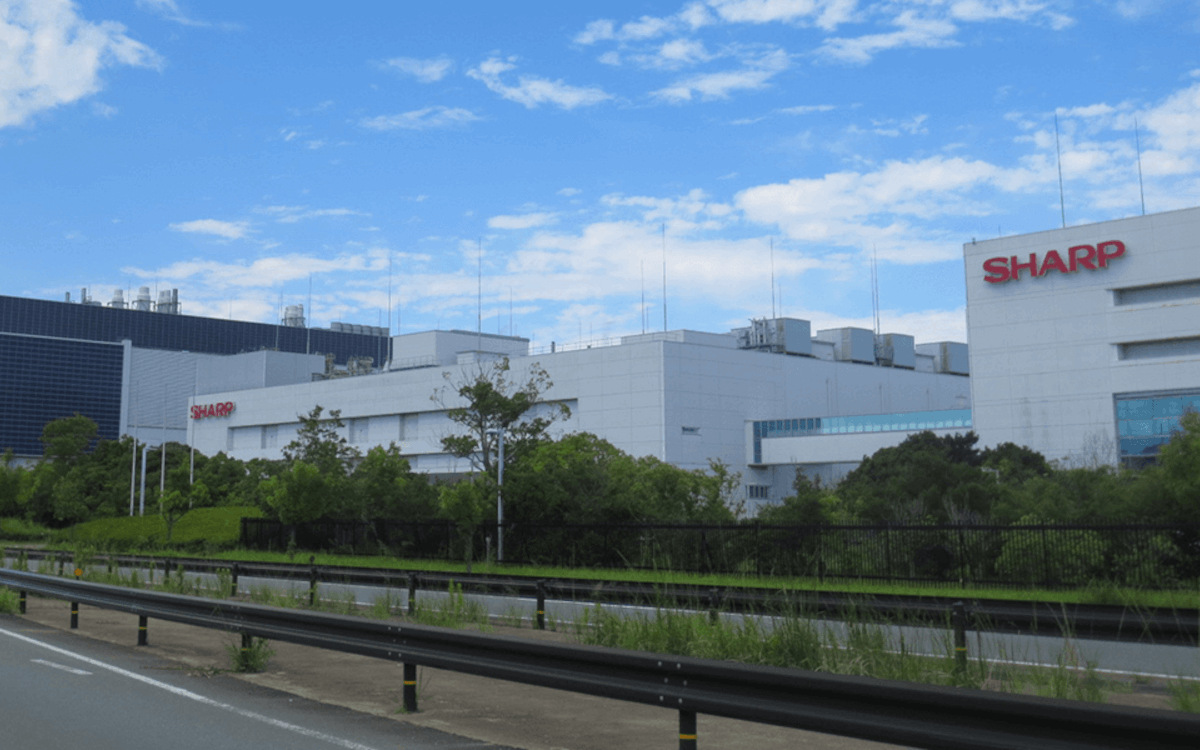 Das Aus für Sharp-TV-Panels ist da: die Sakai-Fabrik stellt ihre Produktion ein. (Foto: Sharp)